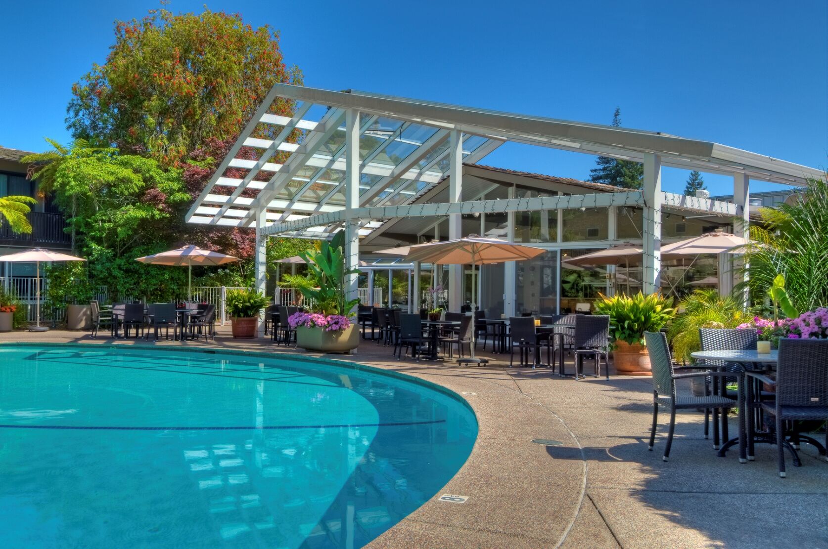 Dinah'S Garden Hotel Palo Alto Ngoại thất bức ảnh